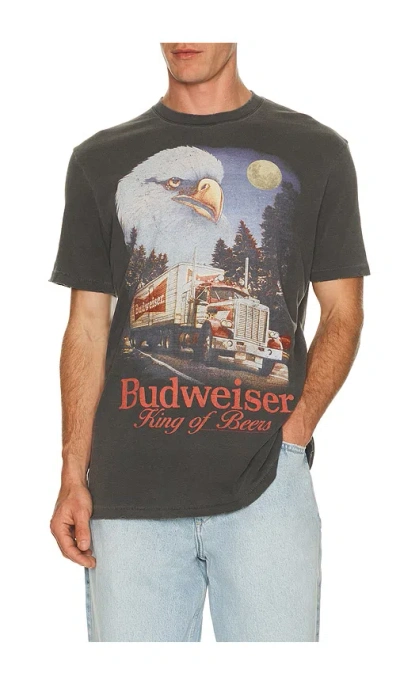 Junk Food Budweiser Semi Tee In Green