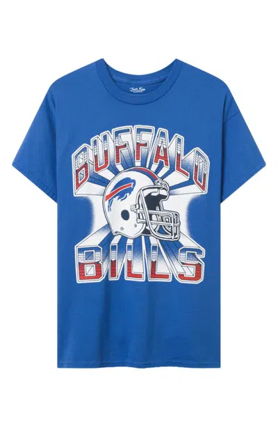Junk Food Buffalo Bills Cotton Graphic T-shirt In Royal