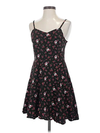 Pre-owned Junk Food Casual Dress In Black