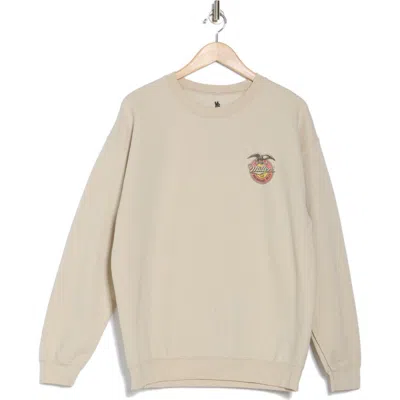 Junk Food Celebrate Miller High Life Graphic Sweatshirt In Sand