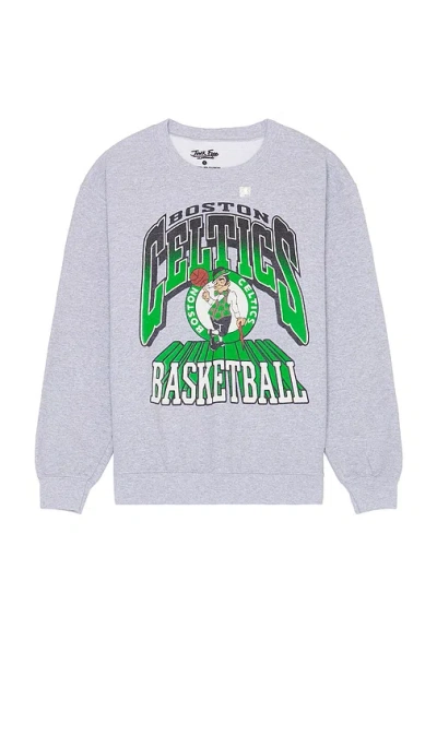 Junk Food Celtics Backcourt Crewneck In 헤더 그레이