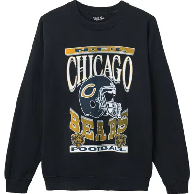 Junk Food Chicago Bears Cotton Blend Crewneck Sweatshirt In Black