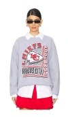 JUNK FOOD CHIEFS BACKFIELD CREWNECK