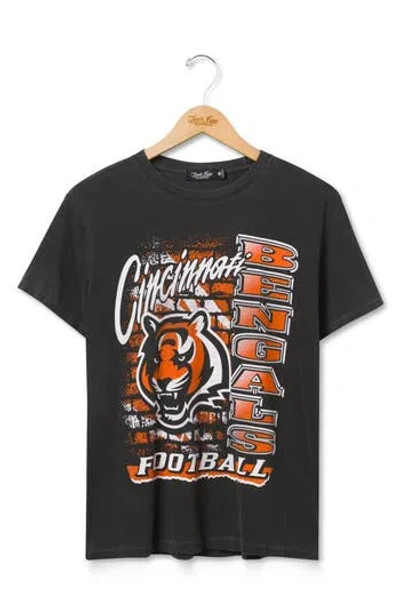 Junk Food Cincinnati Bengals Brick Graphic T-shirt In Black