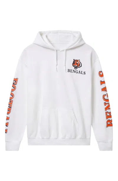 Junk Food Cincinnati Bengals Fandom Hoodie In White