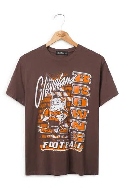 Junk Food Cleveland Browns Graphic T-shirt In Multi