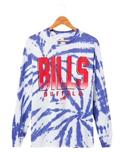 Junk Food Clothing Bills Game Time Tie Dye Long Sleeve Tee In Liberty Tie-dye