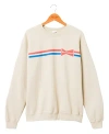Junk Food Clothing Budweiser Striped Flea Market Fleece In Sand