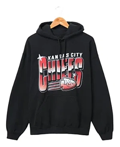 Junk Food Clothing Chiefs Chrome Flea Market Hoodie In Black