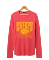 JUNK FOOD CLOTHING CHIEFS CLASSIC THERMAL TEE