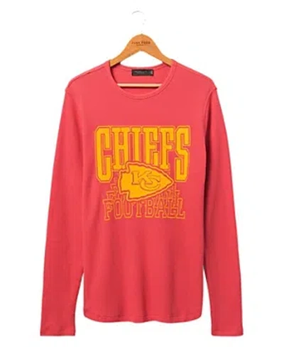 Junk Food Clothing Chiefs Classic Thermal Tee In Licorice
