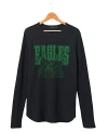 JUNK FOOD CLOTHING EAGLES CLASSIC THERMAL TEE