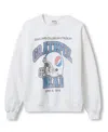 Junk Food Clothing Grateful Dead Helmet Flea Market Fleece Sweatshirt In White