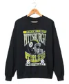 Junk Food Clothing Nfl Pittsburgh Steelers Helmet Flea Market Crew In Black