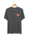 Junk Food Clothing Miller High Life 120th Anniversary Vintage Tee In Vintage Black