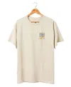 Junk Food Clothing Miller Lite Stain Glass Flea Market Tee In Sand