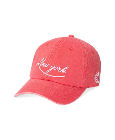 Junk Food Clothing New York Dad Hat In Red