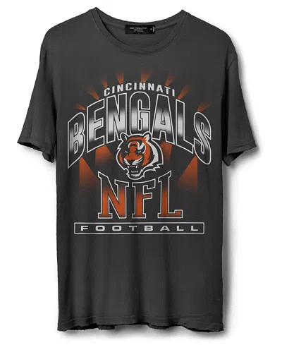 Junk Food Clothing Nfl Cincinnati Bengals Chrome Flea Market Tee In Midnight