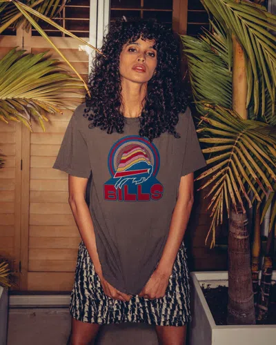 Junk Food Clothing Nfl Infinite Vibe Bills Flea Market Tee In Pink