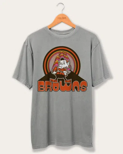 Junk Food Clothing Nfl Infinite Vibe Browns Flea Market Tee In Pink