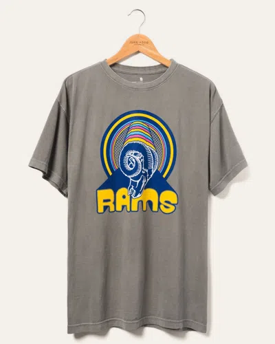 Junk Food Clothing Nfl Infinite Vibe Rams Flea Market Tee In Brown