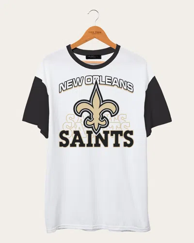 Junk Food Clothing Nfl New Orleans Saints Colorblock Tee In Multi