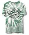Junk Food Clothing Nfl Philadelphia Eagles Football Tie Dye Tee In Tie Dye