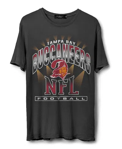 Junk Food Clothing Nfl Tampa Bay Buccaneers Chrome Flea Market Tee In Midnight