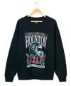 Junk Food Clothing Nfl Unisex Houston Texans Helmet Flea Market Crew Fleece Sweatshirt