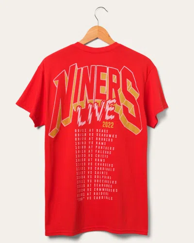 Junk Food Clothing Niners Concert Fan Tee In Pink