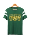 Junk Food Clothing Packers Gridiron Tee In Hunter