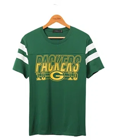 Junk Food Clothing Packers Gridiron Tee In Hunter