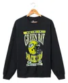 Junk Food Clothing Packers Helmet Flea Market Crew Sweatshirt In Black