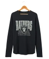 JUNK FOOD CLOTHING RAIDERS CLASSIC THERMAL TEE