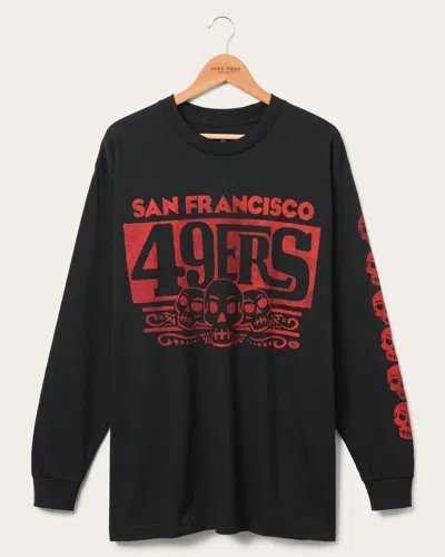 Junk Food Clothing San Francisco 49ers Dia De Los Muertos Long Sleeve In Red