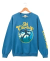 Junk Food Clothing Ski Colorado Flea Market Fleece Sweatshirt In Indigo Blue