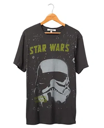 Junk Food Clothing Star Wars Stormtrooper Vintage-like Tee In Black