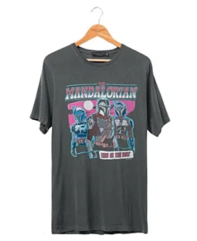 Junk Food Clothing Star Wars The Mandalorian This Is The Way Vintage Tee In Black