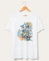 Junk Food Clothing Surfs Up Airbrush Flea Market Tee In White