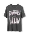 Junk Food Clothing Unisex A Hard Day's Night Vintage-like Tee In Black