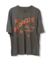 Junk Food Clothing Unisex Blondie Tide Is High Oversized Tee In Gray