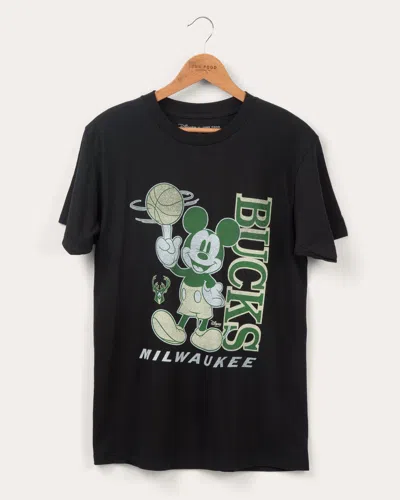 Junk Food Clothing Unisex Bucks Vintage Mickey Baller Tee In Black