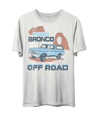 Junk Food Clothing Unisex Ford Bronco Off Road Flea Market Tee In White