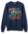 Junk Food Clothing Unisex Ford F-150 4x4 Flea Market Fleece Sweatshirt In Navy