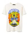 Junk Food Clothing Unisex Grateful Dead The Spectrum Vintage Tee In White