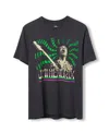 Junk Food Clothing Unisex Jimi Hendrix Sound Waves Vintage-like Tee In Black