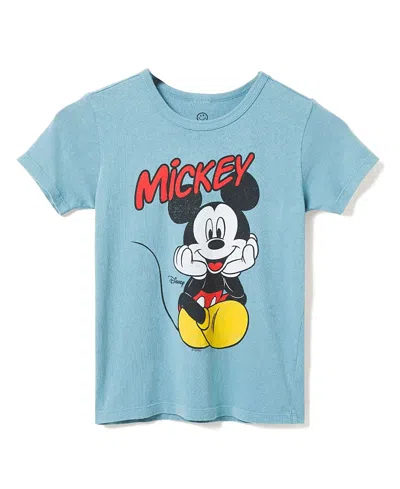 Junk Food Clothing Unisex Mickey Sitting Tee - Little Kid, Big Kid