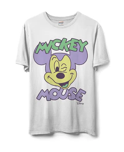 Junk Food Clothing Unisex Mickey Wink Flea Market Tee In White