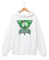 Junk Food Clothing Unisex Nba Boston Celtics Triangle Hoodie In White