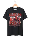 Junk Food Clothing Unisex Nba Chicago Bulls Break Through Short Sleeve Tee In Black